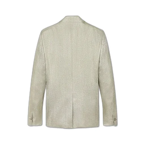 Lurex Thread Single-Breasted Blazer