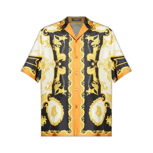 Silk Short Sleeve Shirt