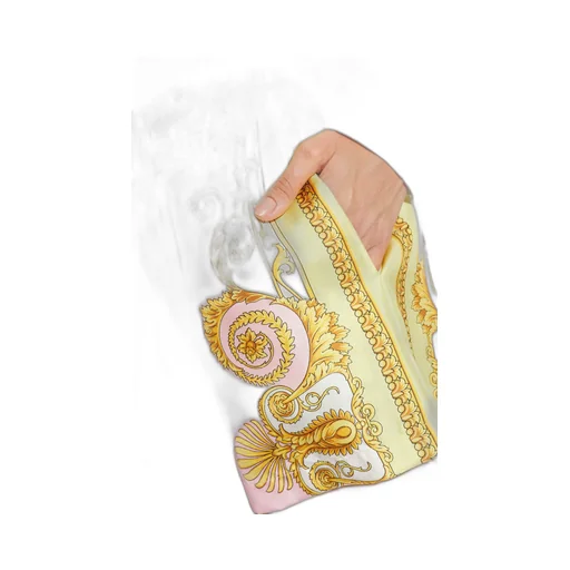 Pattern-Printed Elasticated-Waistband Shorts