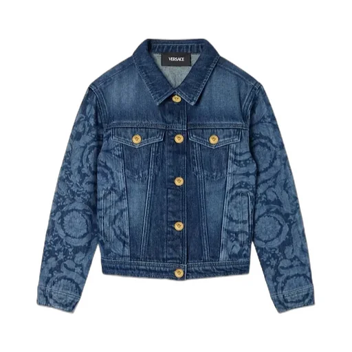 Kids Lasered Denim Blouson