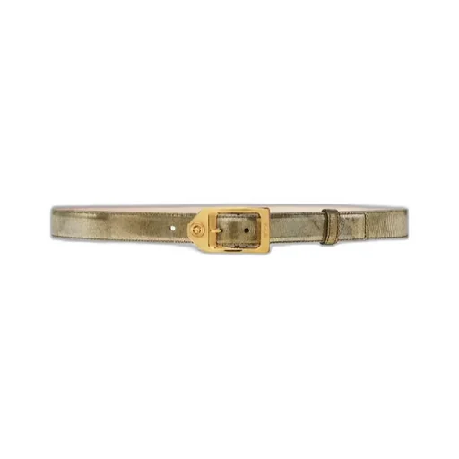 Logo-Engraved Buckle Belt