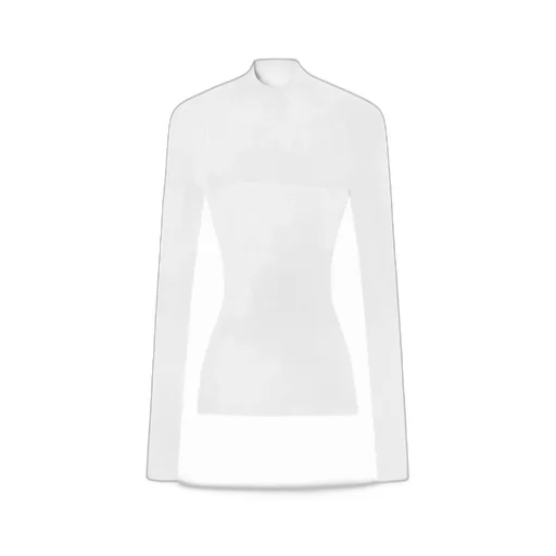 Long-Sleeved Turtleneck Jumper