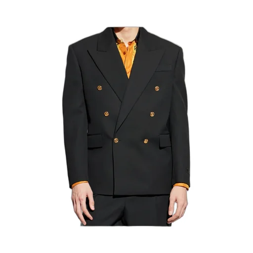 Double-Breasted Tailored Blazer
