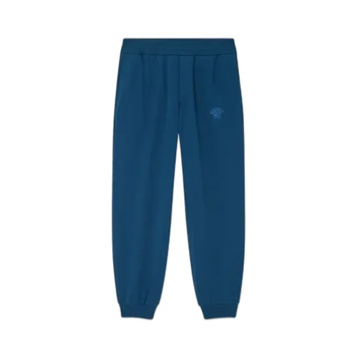 Medusa-Head Embroidered Sweatpants