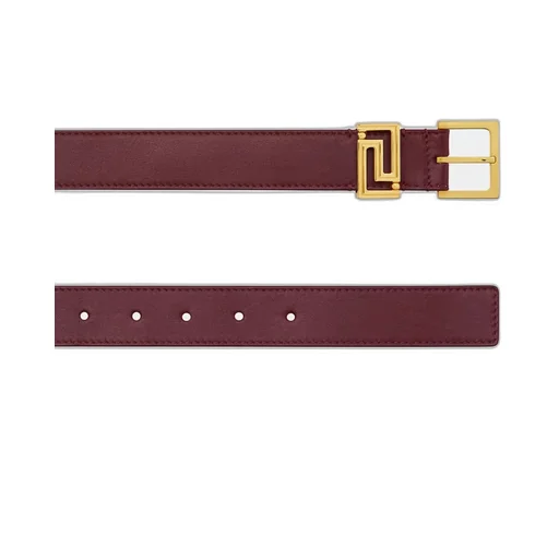 Greca-Plaque Buckle Belt