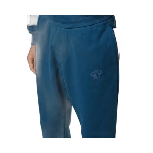 Medusa-Head Embroidered Sweatpants