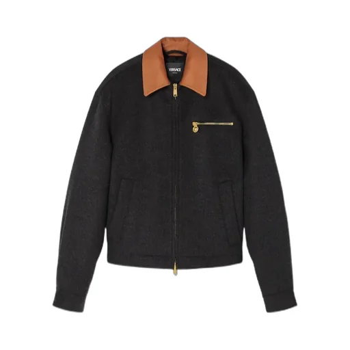 Long-Sleeved Zipped Jacket