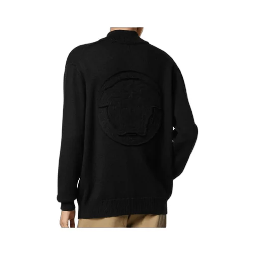 Half-Zipped Knitted Jumper