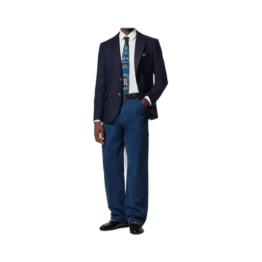 Single-Breasted Tailored Blazer