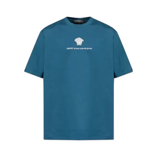 Logo Embroidered Crewneck T-Shirt