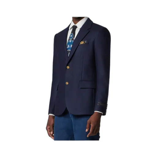 Single-Breasted Tailored Blazer