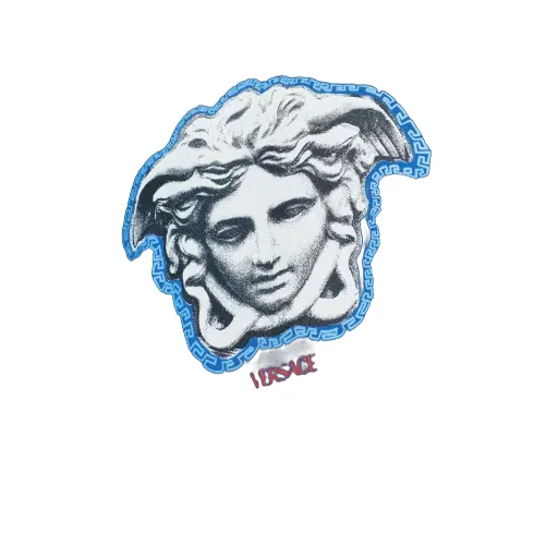 Medusa-Head Printed Crewneck T-Shirt
