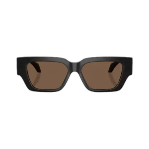 Medusa-Detail Rectangle-Frame Sunglasses