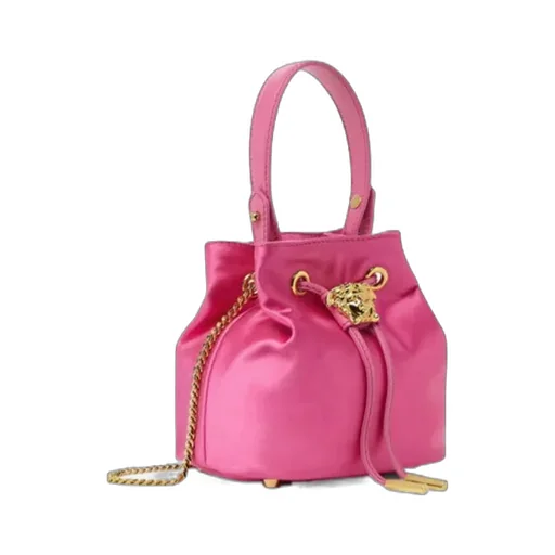 La Medusa Chain-Linked Mini Bucket Bag