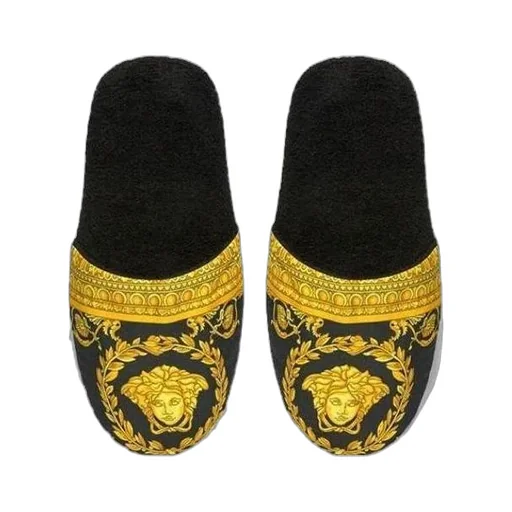 Medusa Printed Flat Slippers