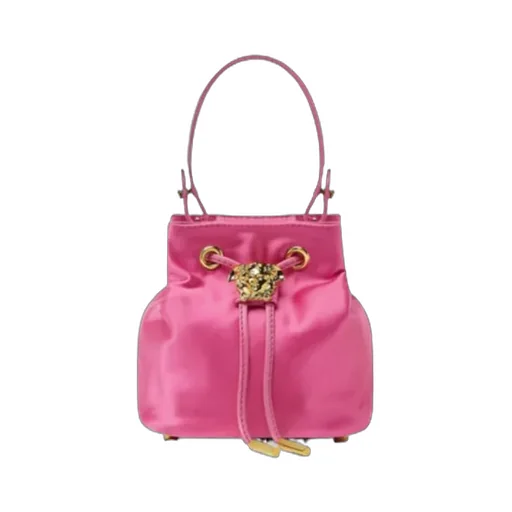 La Medusa Chain-Linked Mini Bucket Bag