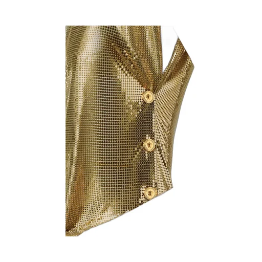 Safety Pin Mesh Top