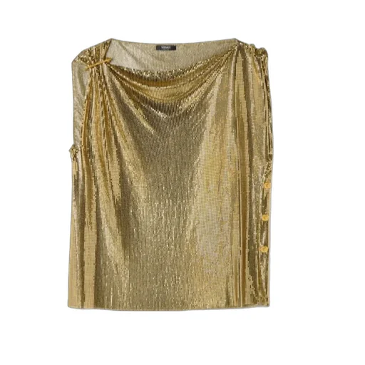 Safety Pin Mesh Top