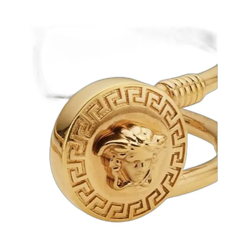 Medusa Head Safety Pin Bracelet