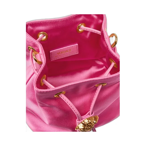 La Medusa Chain-Linked Mini Bucket Bag