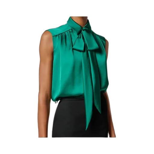 Decorative Tie Sleeveless Top