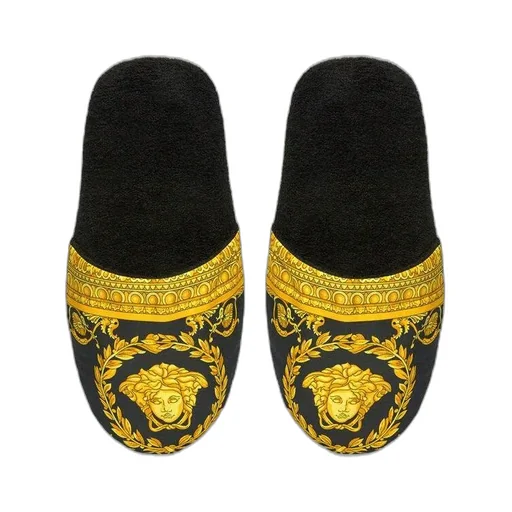 Medusa Printed Flat Slippers