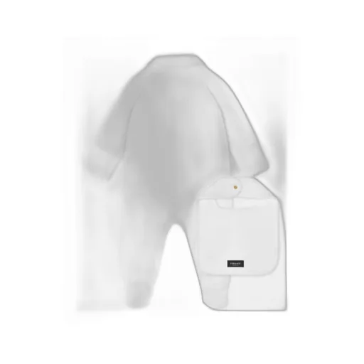 Medusa Head-Embroidered Bib Babygrow Set