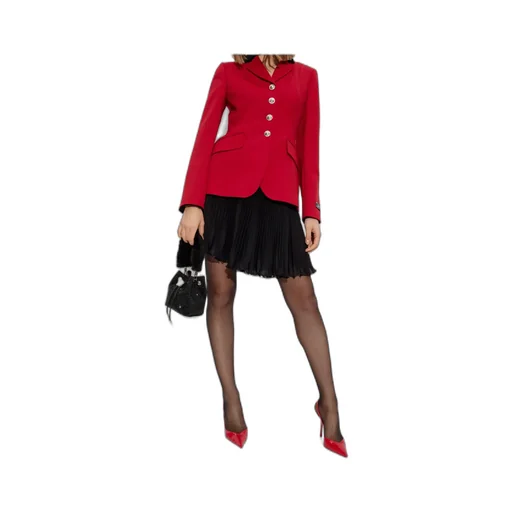 Single-Breasted Tailored Blazer