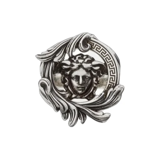 Medusa Head Motif Ring