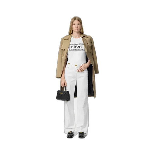 Medusa '95 Logo-Patch Straight-Leg Jeans