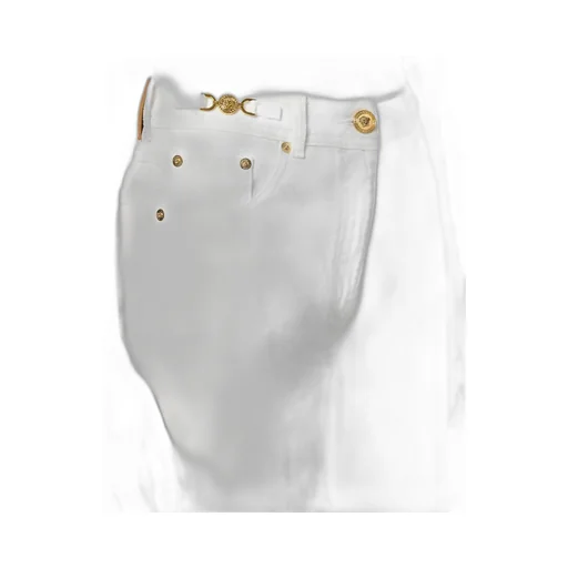 Medusa '95 Logo-Patch Straight-Leg Jeans