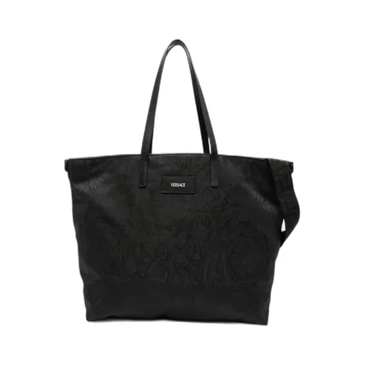 Barocco Logo Patch Changing Bag