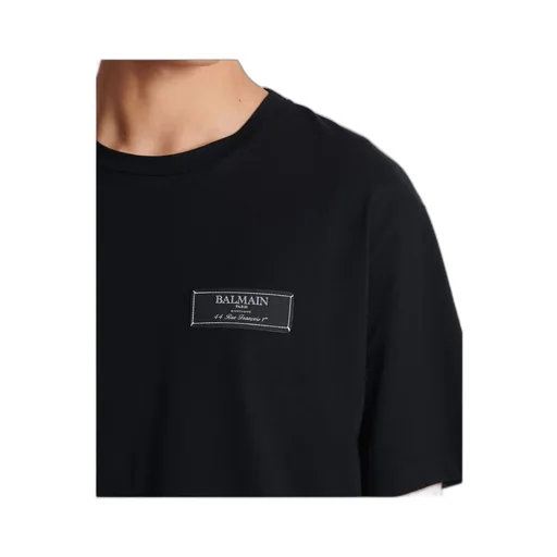 Logo Label Crewneck T-Shirt