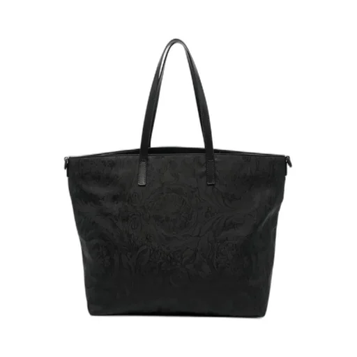 Barocco Logo Patch Changing Bag