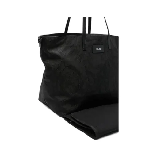 Barocco Logo Patch Changing Bag