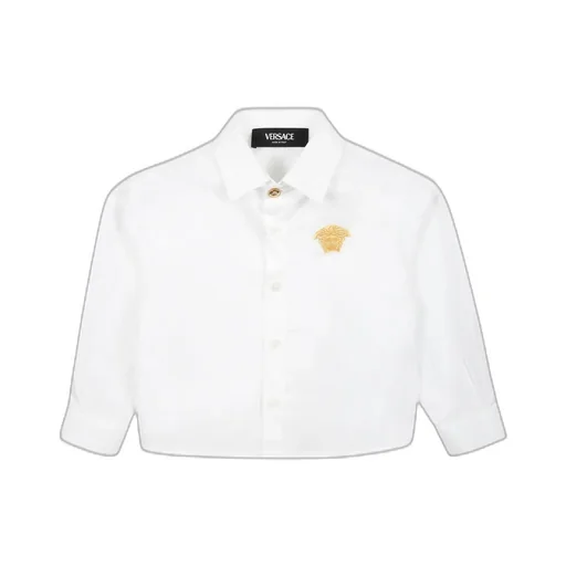 Medusa Embroidered Baby Shirt