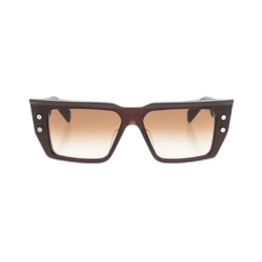 Balmain Eyewear Rectangle Frame Sunglasses