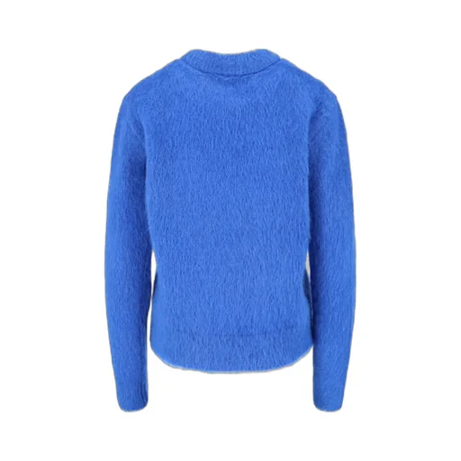 Logo Jacquard Crewneck Knitted Jumper