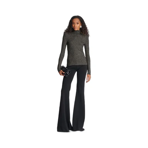 Rib-Knit Long-Sleeved Jumper