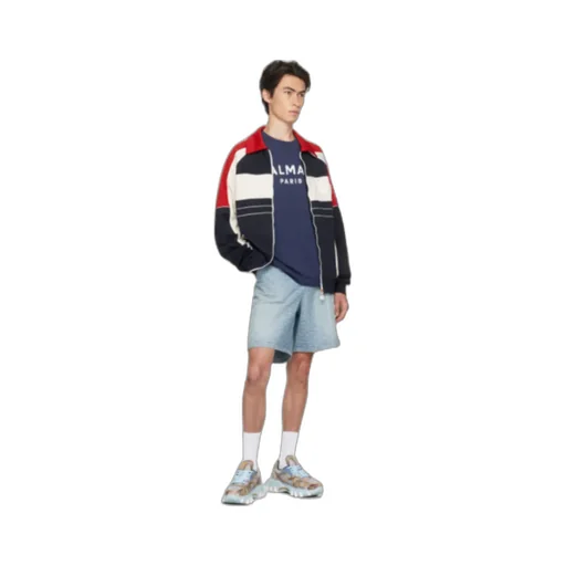 Spliced Zipper Casual Jacket