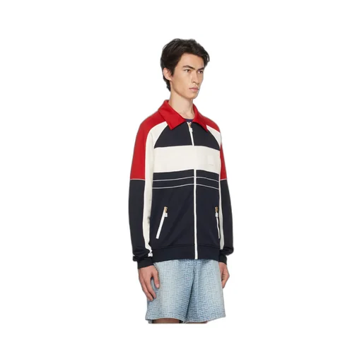 Spliced Zipper Casual Jacket