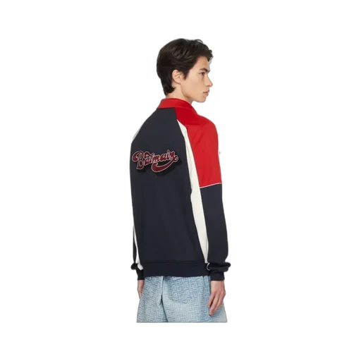 Spliced Zipper Casual Jacket