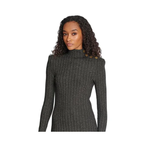 Rib-Knit Long-Sleeved Jumper