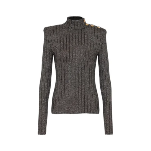 Rib-Knit Long-Sleeved Jumper