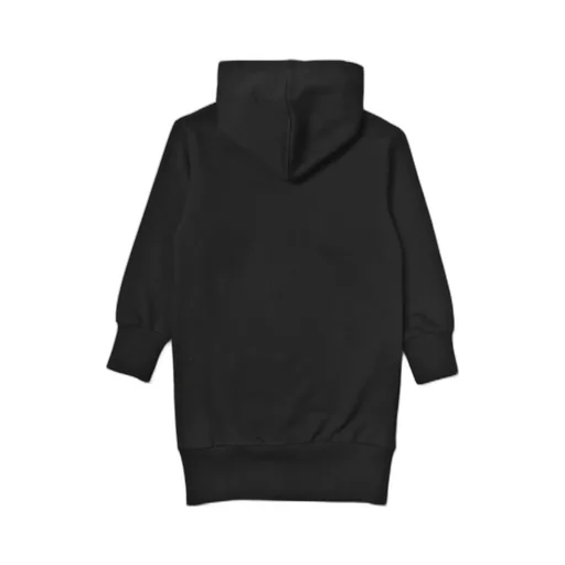 Logo Embroidery Hooded Dress