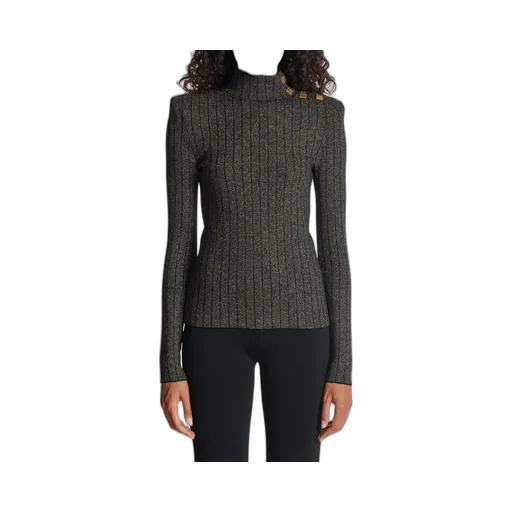 Rib-Knit Long-Sleeved Jumper