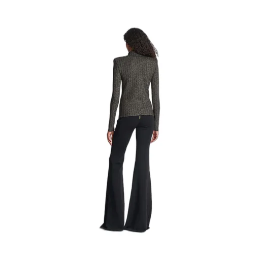 Rib-Knit Long-Sleeved Jumper