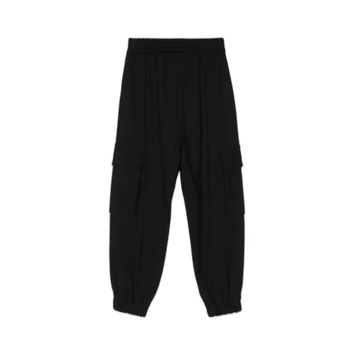 Elasticated Waistband Cargo Track Pants