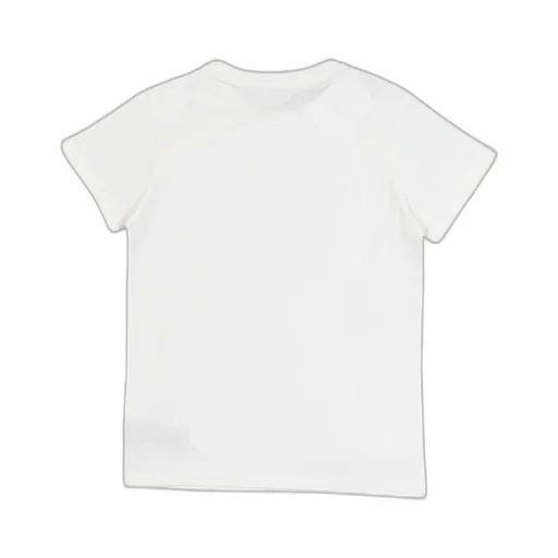 Button Embellished Crewneck T-Shirt