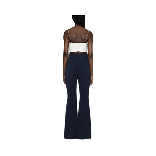 Creases Flared Trousers